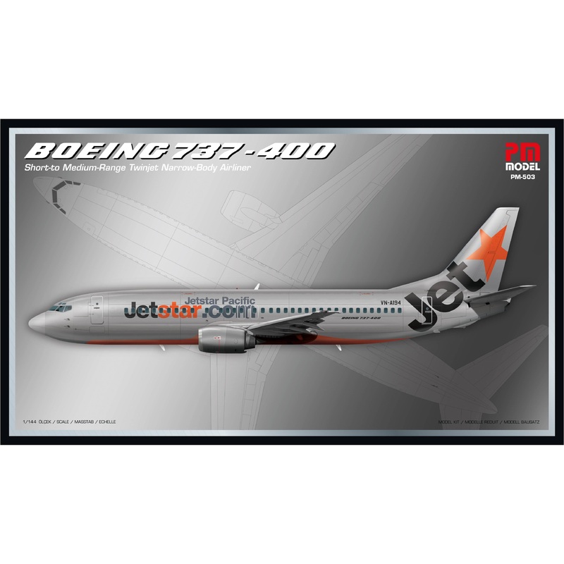 1/144 Boeing 737-400 (Minicraft Mold)