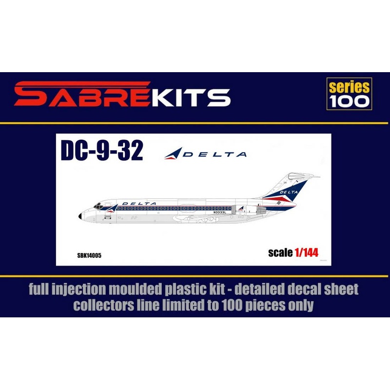 1/144 Douglas DC-9-32 Delta