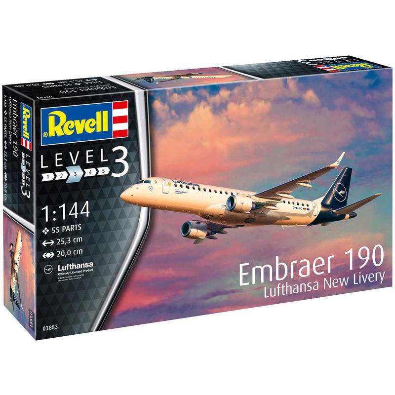 1/144 Embraer 190 Lufthansa New Livery