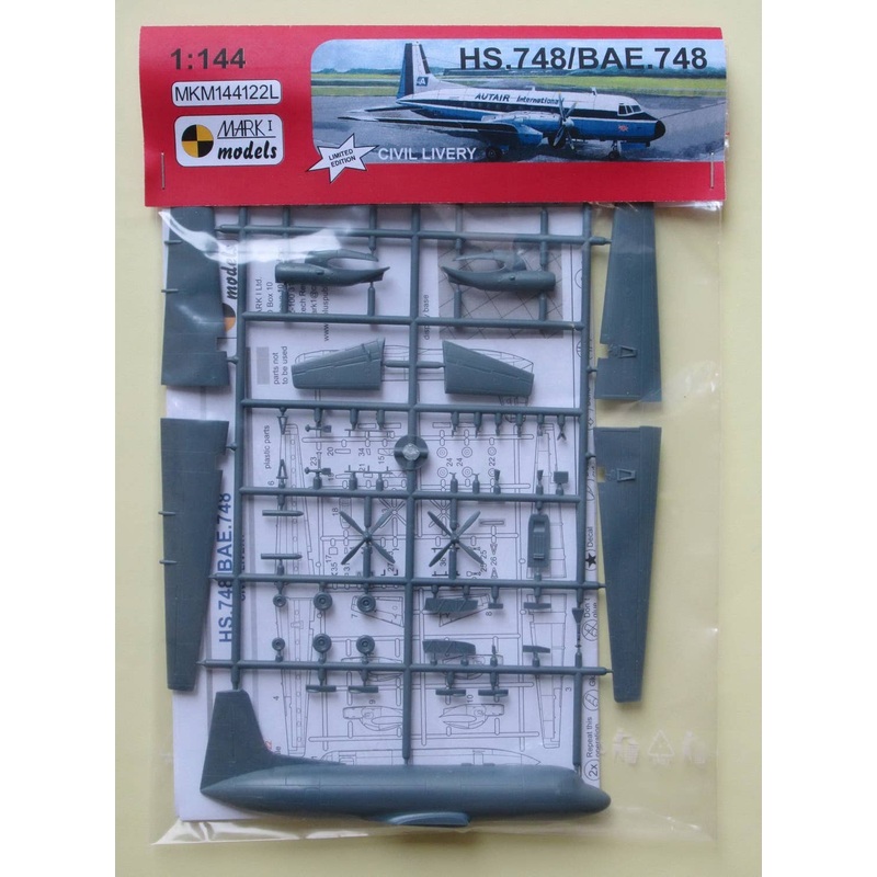 1/144 HS.748/BAe.748 Civil Livery