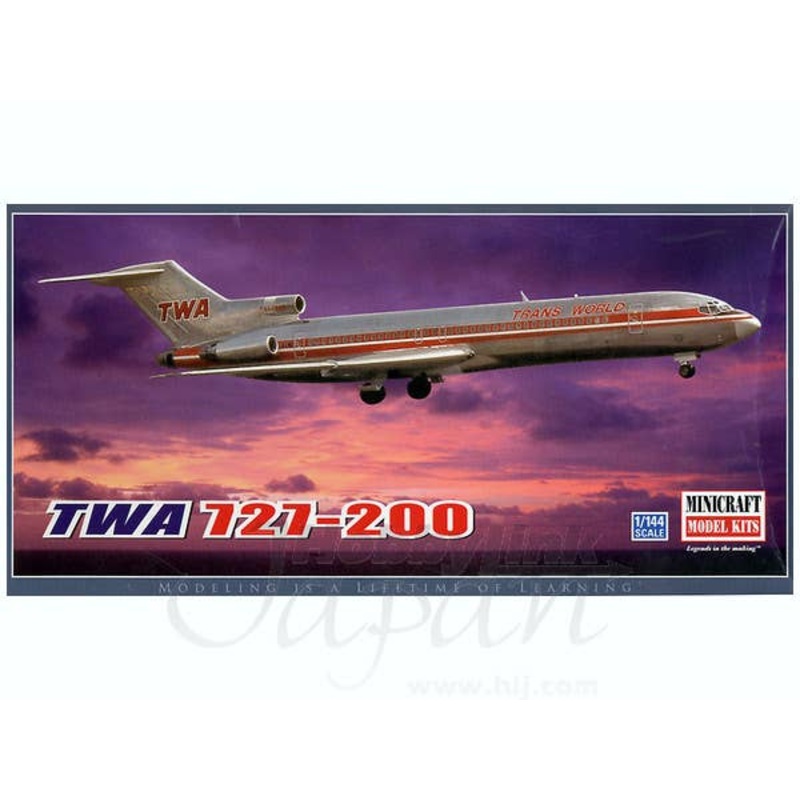 1/144 TWA 727-200