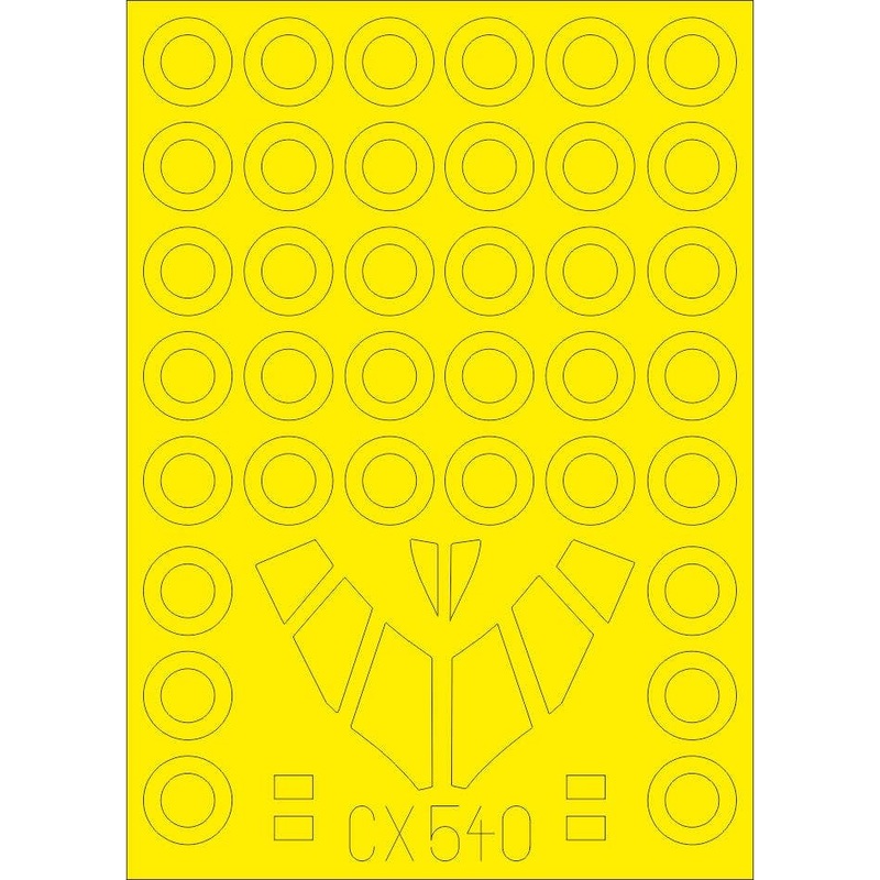 1/72 B-58 Masking Sheet (for Italeri)