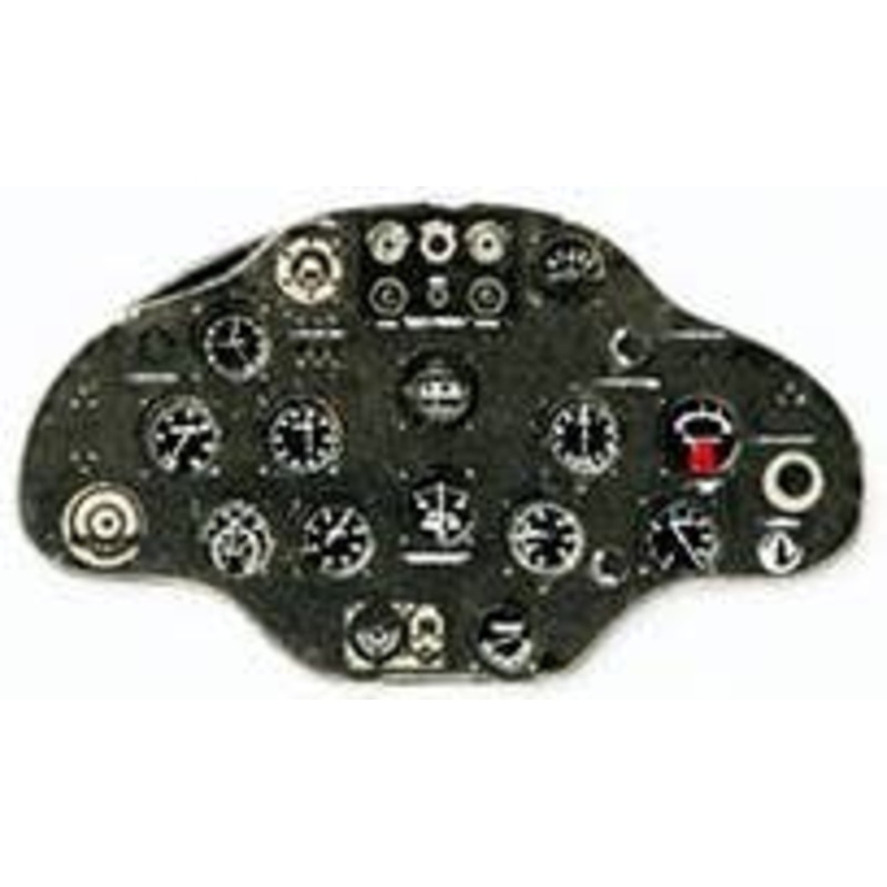 1/72 Polikarpov I-16 Late Colored Instrument Panel ICM