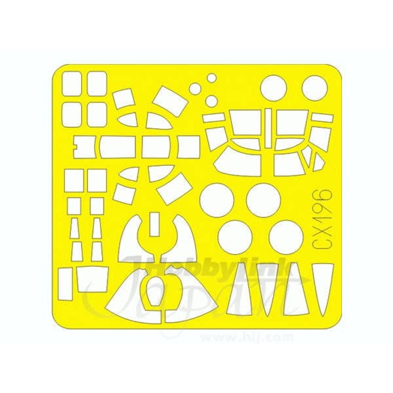 1/72 B-26F/G Die-Cut Flexible Mask (for Hasegawa)