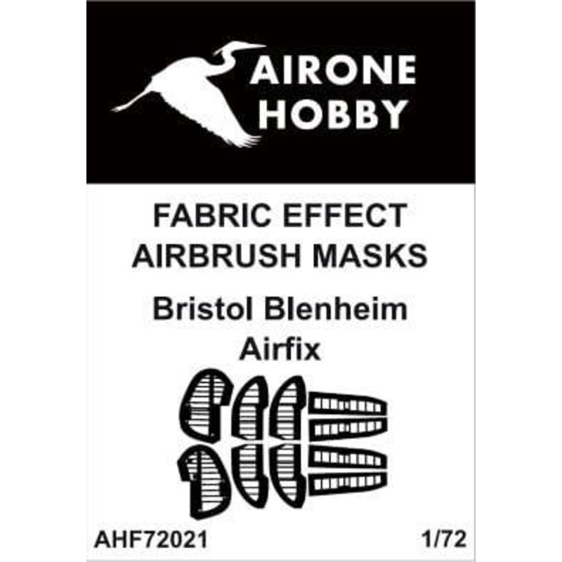 1/72 Bristol Blenheim Fabric Effect Airbrush Mask (for Airfix)