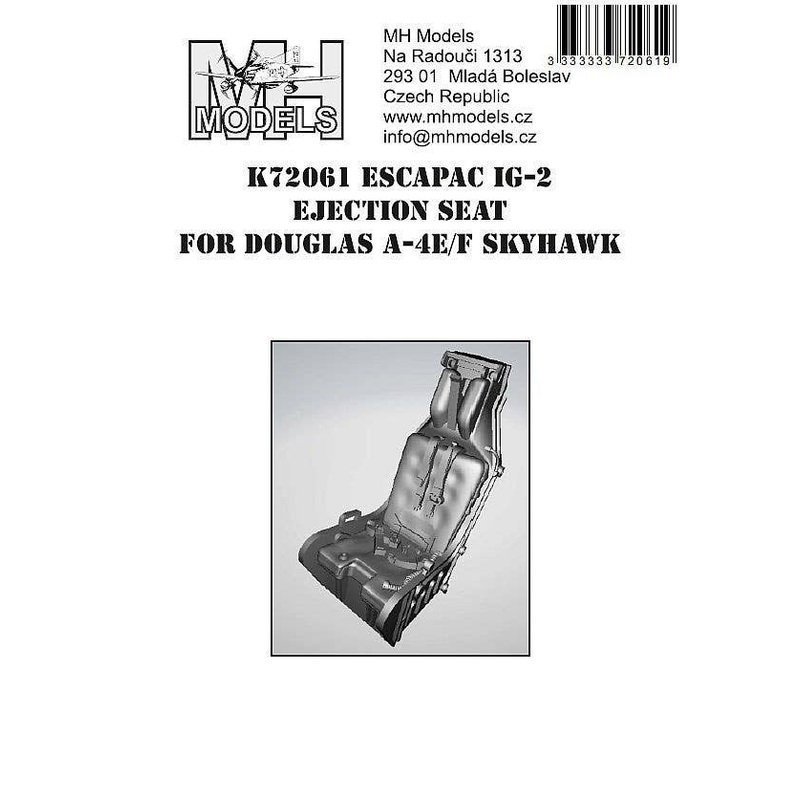 1/72 ESCAPAC IG-2 Ejection Seat for Douglas A-4E/F Skyhawk