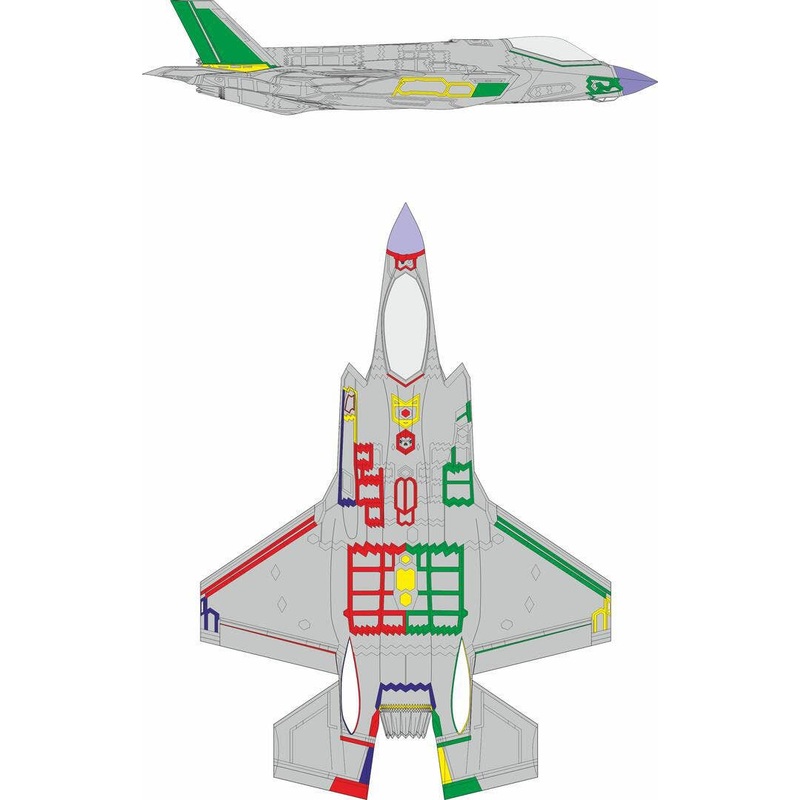 1/72 F-35A RAM coating early (For Revell)