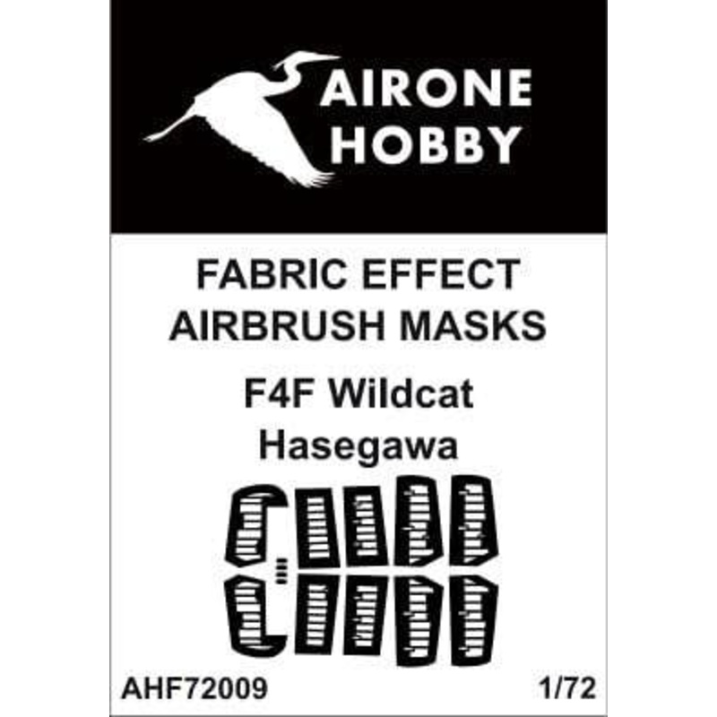 1/72 F4F Wildcat Fabric Effect Airbrush Mask (for Hasegawa)