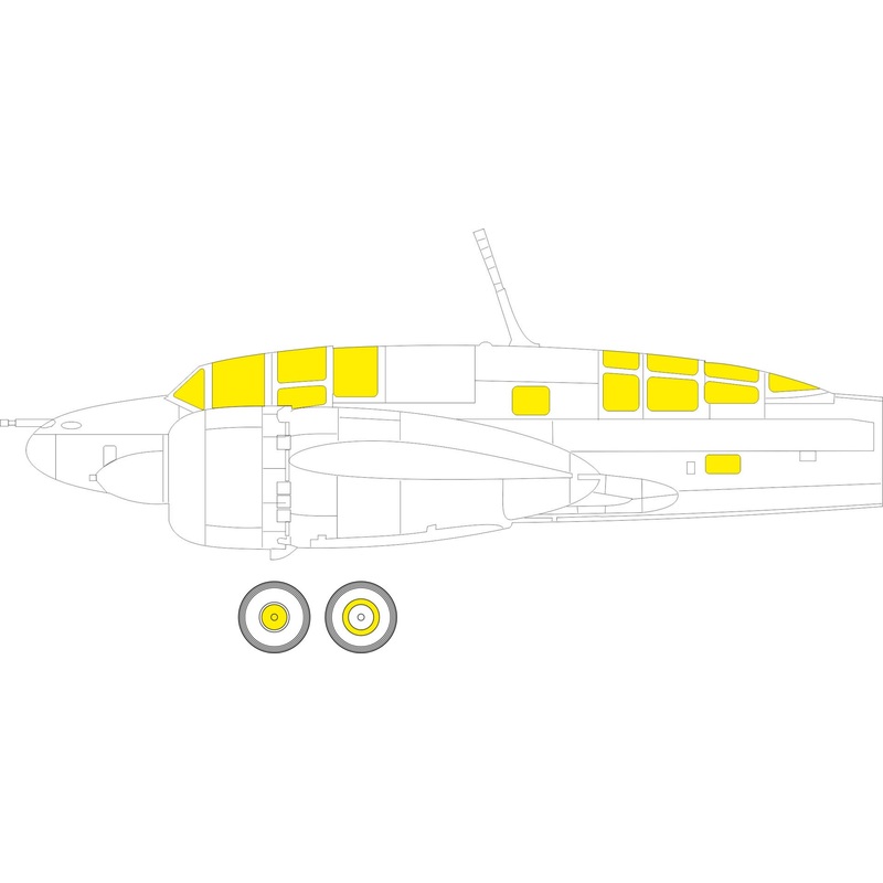 1/72 Ki-46-III Interceptor Masks