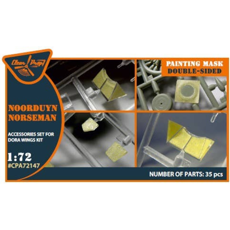1/72 Noorduyn Norseman double-sided painting mask (for Dora Wings)