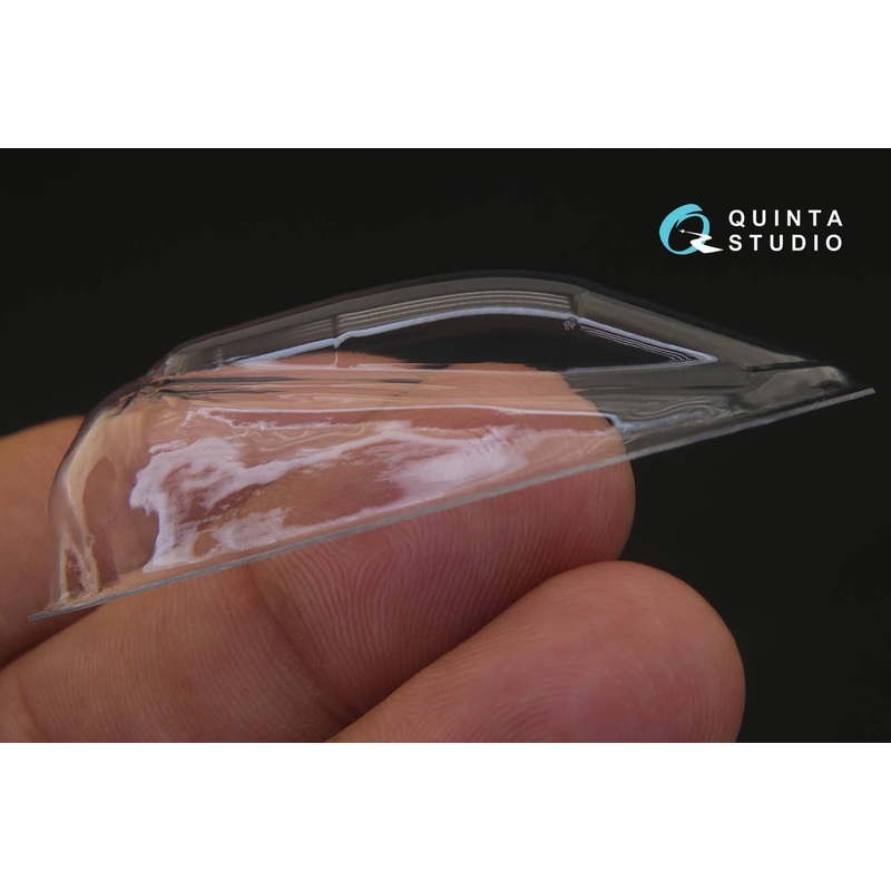 1/72 Su-27SM  vacuformed clear canopy  for Zvezda kit