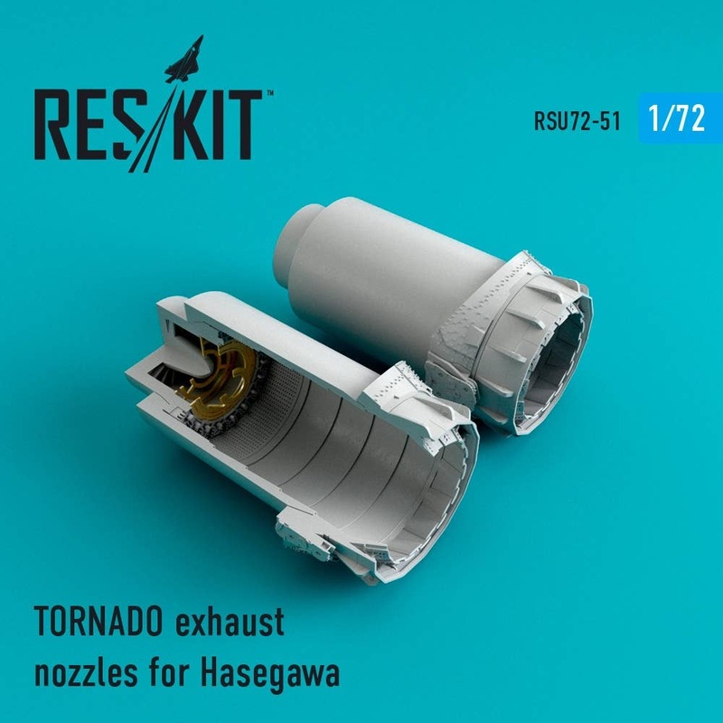1/72 Tornado Exhaust Nozzles (for Hasegawa)