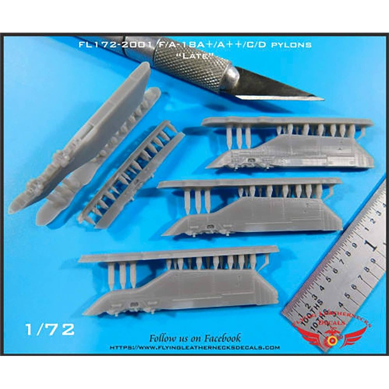 1/72 US Army F/A-18A+/A++/C/D Hornet Pylon Late Type