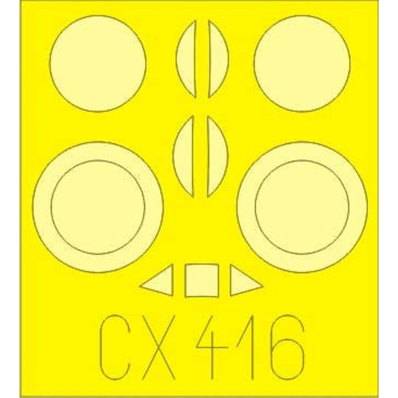 1/72 Avia B.534 III. Weekend Mask Sticker (for Eduard)