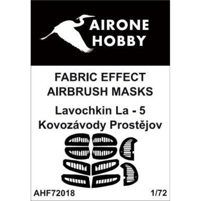 1/72 Lavockin La-5 Fabric Effect Airbrush Mask (for KP Models)