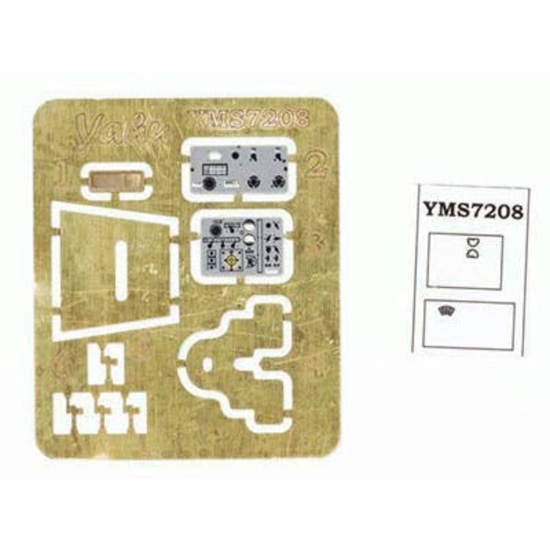 1/72 PZL23 Kalash Romanian Army Modification Kit Etching