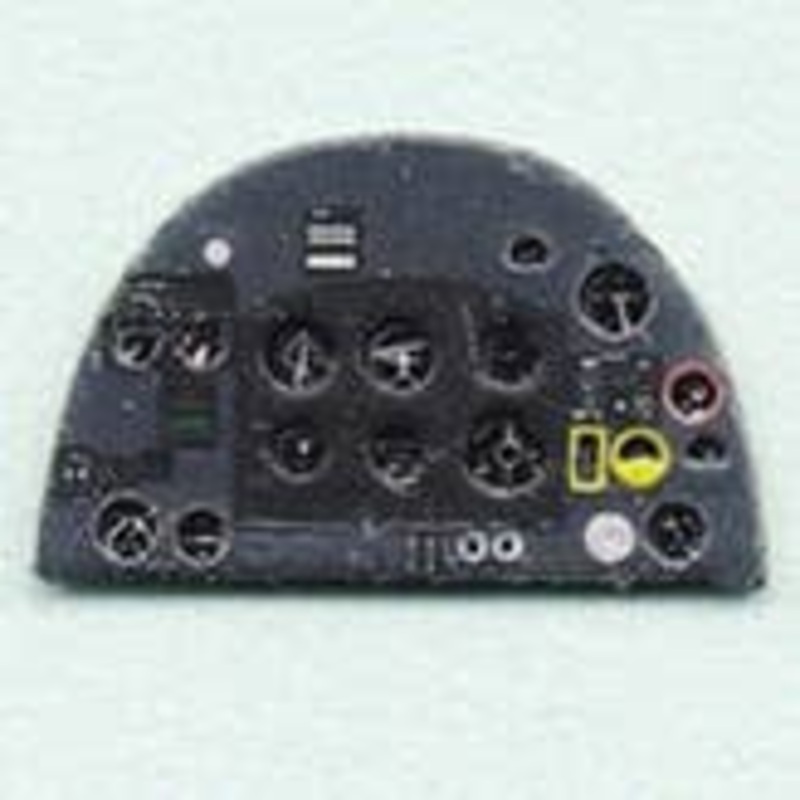 1/72 Spitfire Mk. VII / VIII / IX Coloring Instrument Panel Airfix, etc.