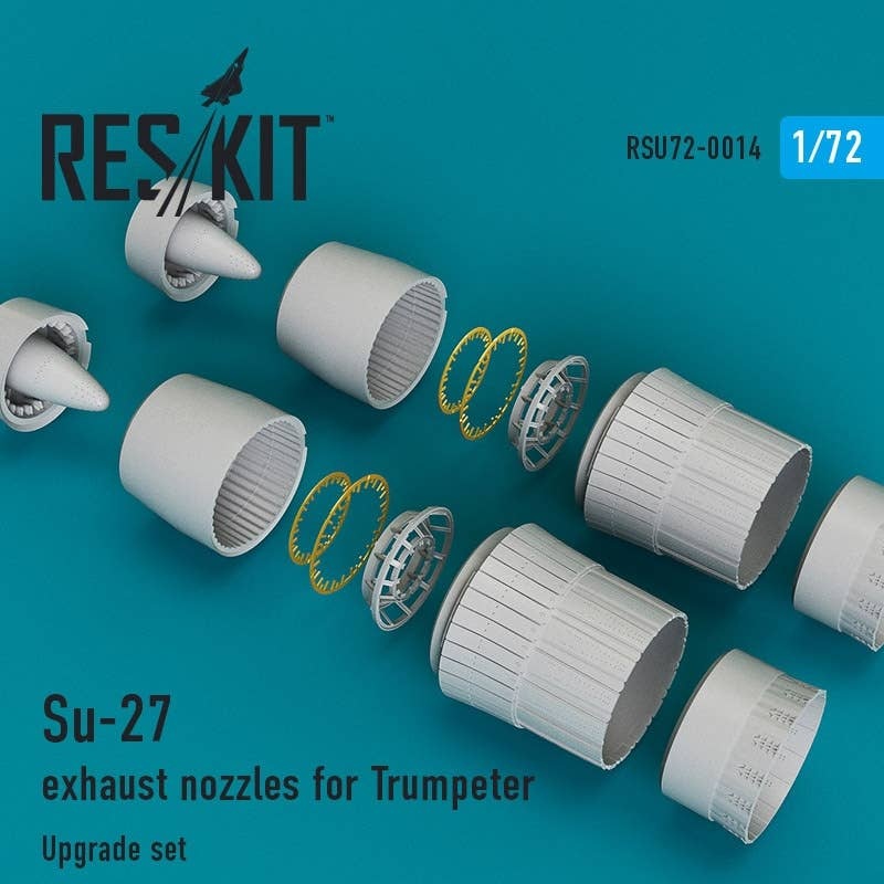 1/72 Su-27 Exhaust Nozzles (for Trumpeter)