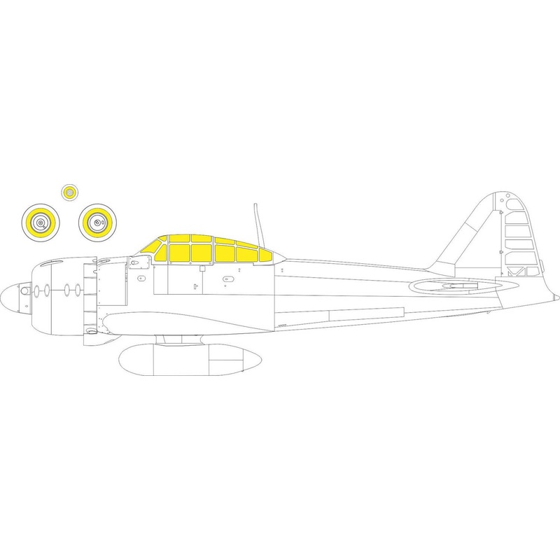 1/48 A6M3 Zero Type 32 Weekend Mask (for Eduard)