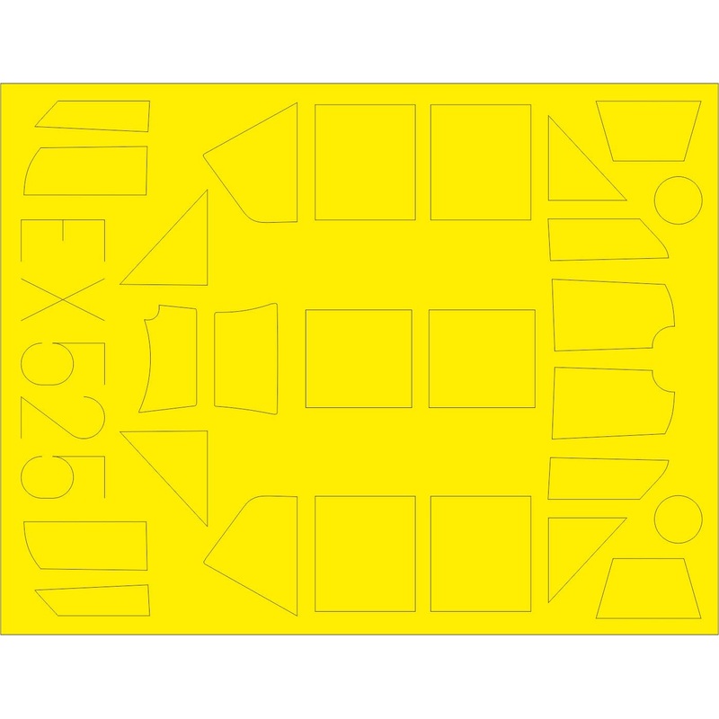 1/48 Bf 109G-6 Classic Canopy Masking Sheet (for Eduard)