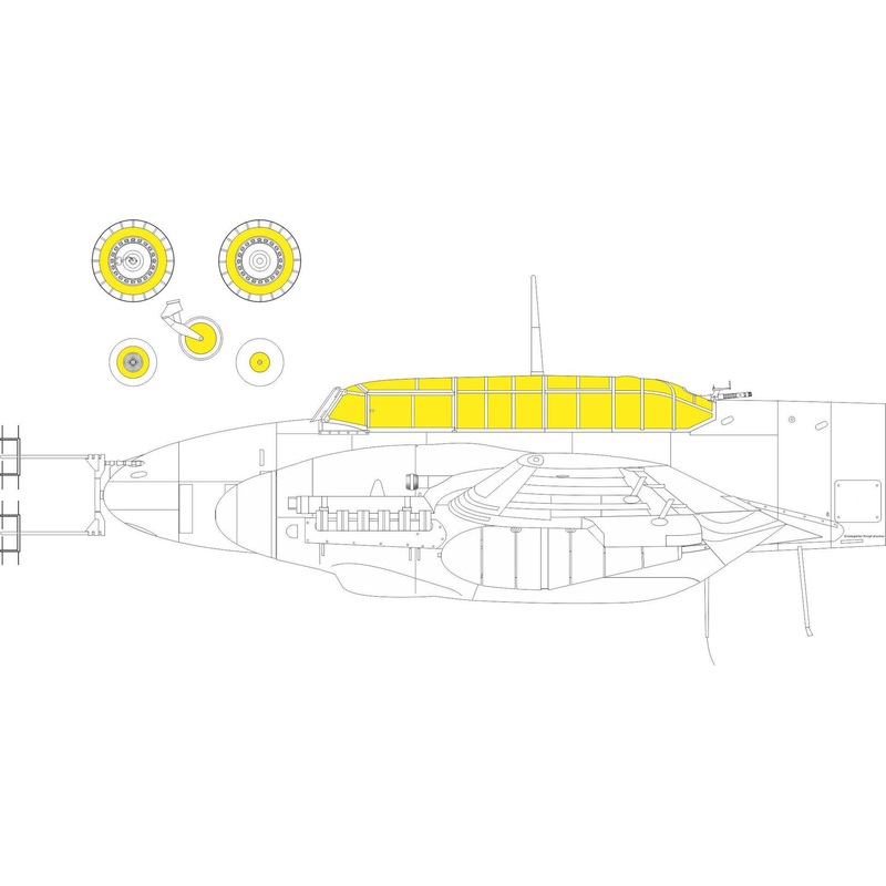 1/48 Bf 110G-4 Weekend Masks (for EDUARD)