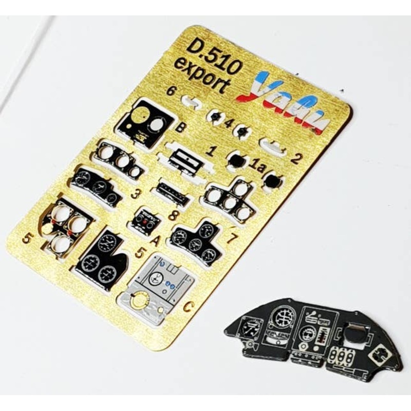 1/48 Dewoitine D.510 Fighter Export Coloring Instrument Plate Dora / AMG