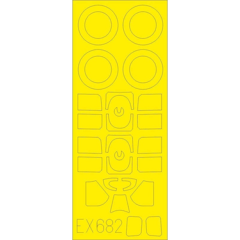 1/48 F6F-3 Masking Sheet (for Eduard)