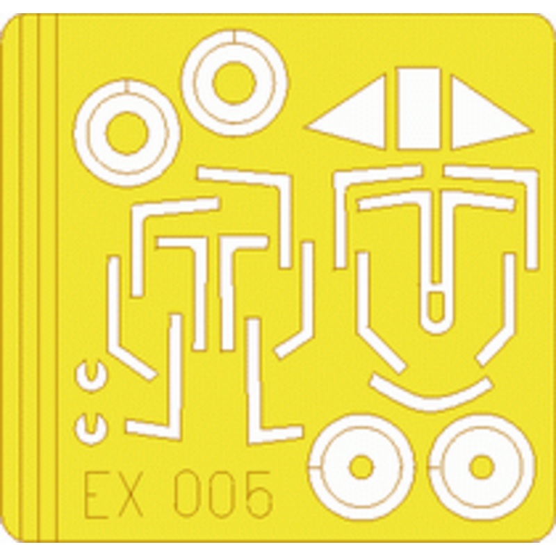 1/48 Focke-Wulf Fw190D Die-Cut Flexible Mask (for Tamiya)