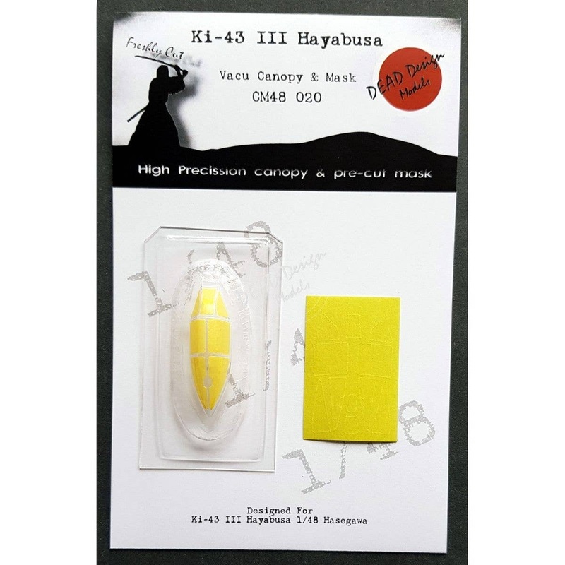 1/48 Ki-43 III Vacu Canopy & Mask