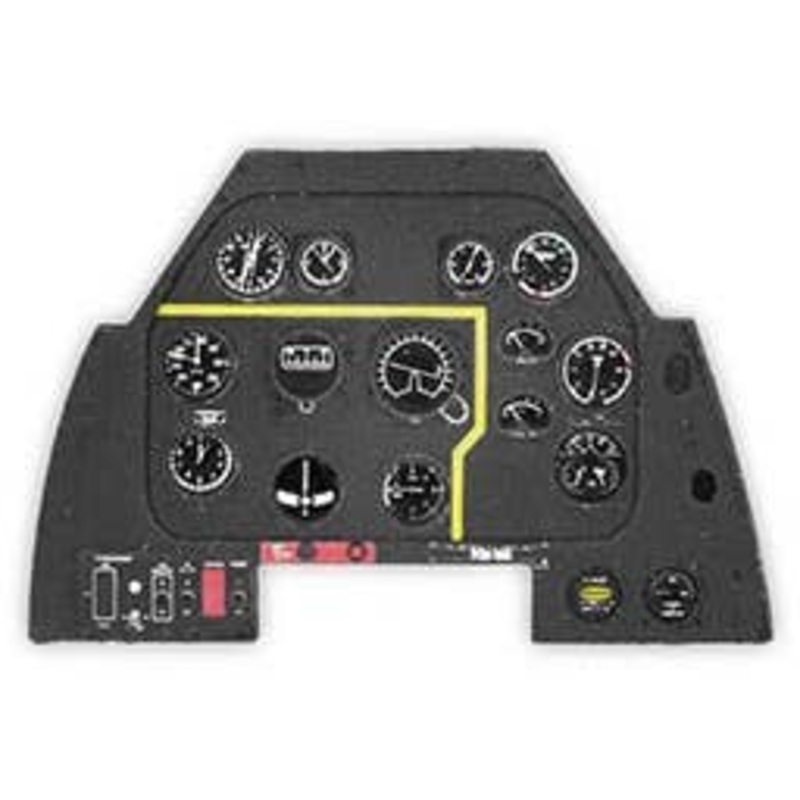 1/48 P-51DMustang Late Coloring Instrument Panel Tamiya