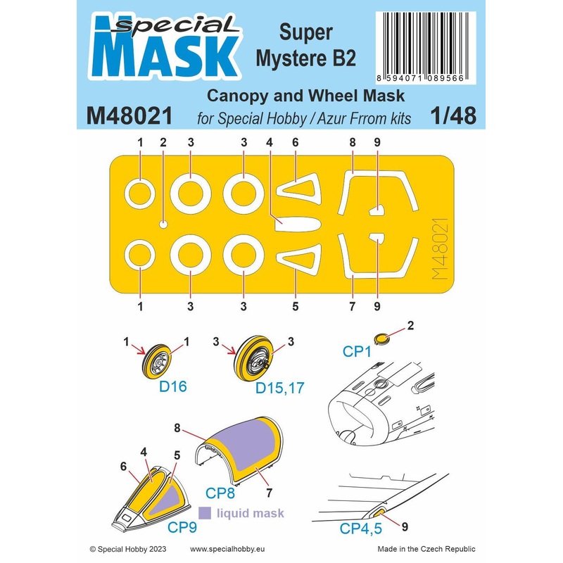 1/48 Super Mystere SMB-2 MASK
