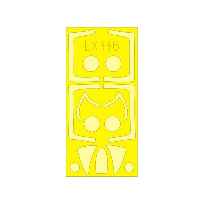 1/48 TF-9J Mask Sheet (for Kitty Hawk)