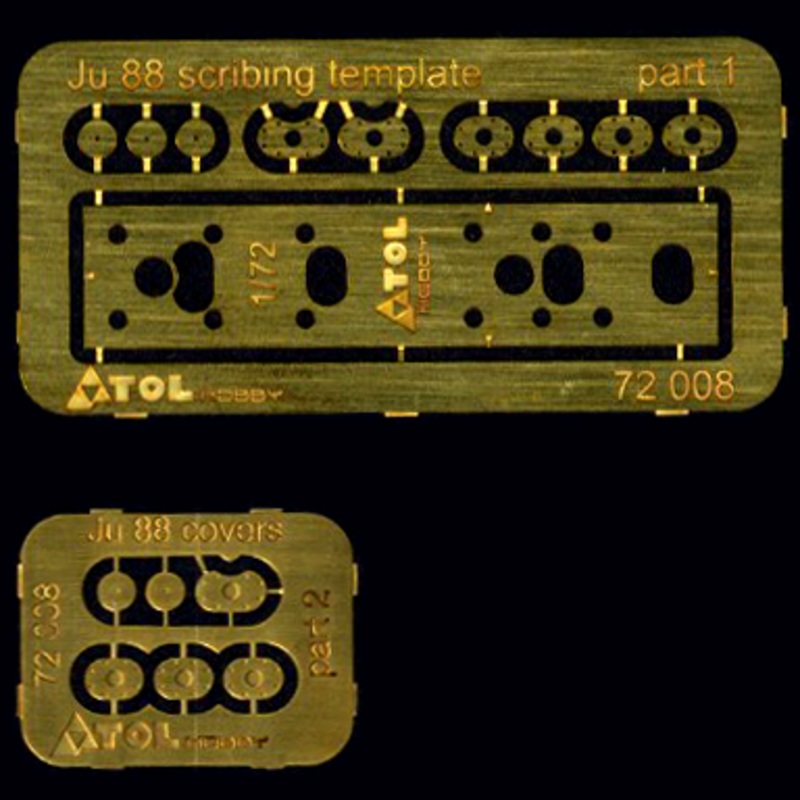 1/72 Ju88/Ju188 Scribing Template