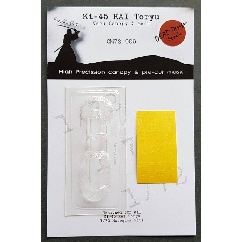 1/72 Ki-45 Vacu Canopy & Mask
