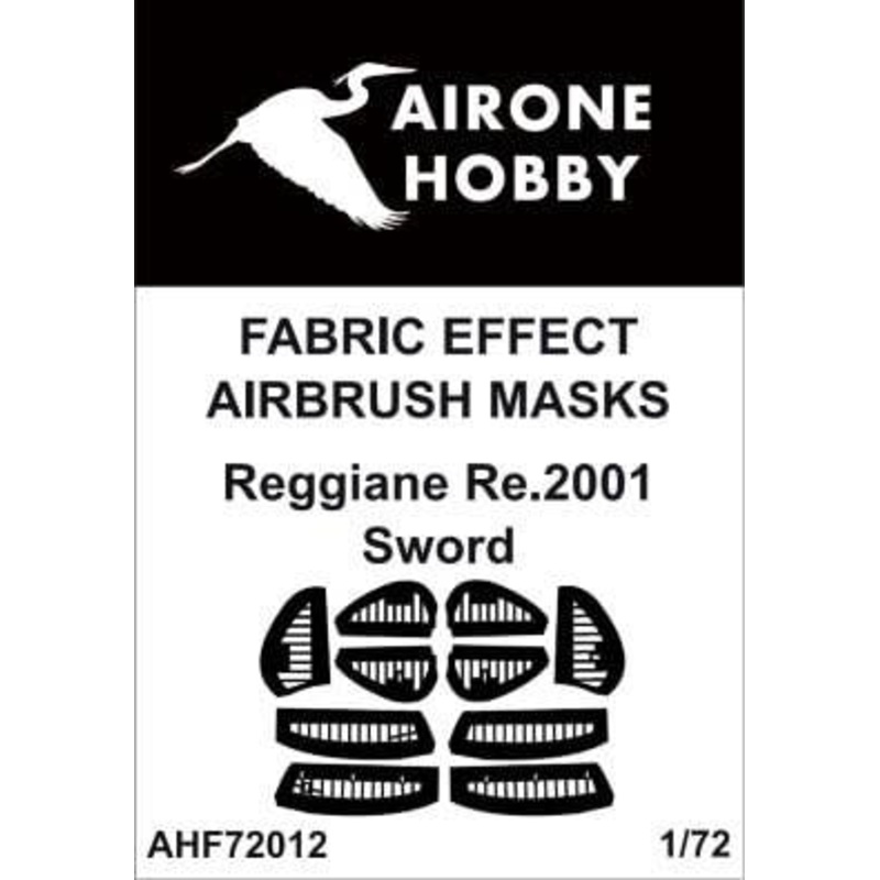 1/72 Reggiane 2001 Fabric Effect Airbrush Mask (for Sword)