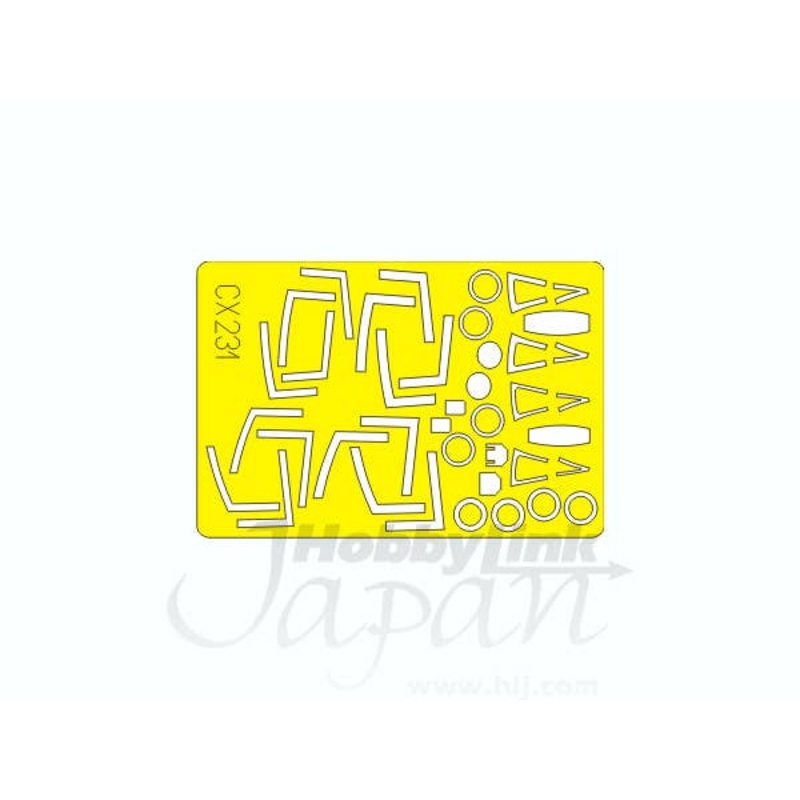 1/72 TA-7 Die-Cut Flexible Mask (for Hobby Boss)