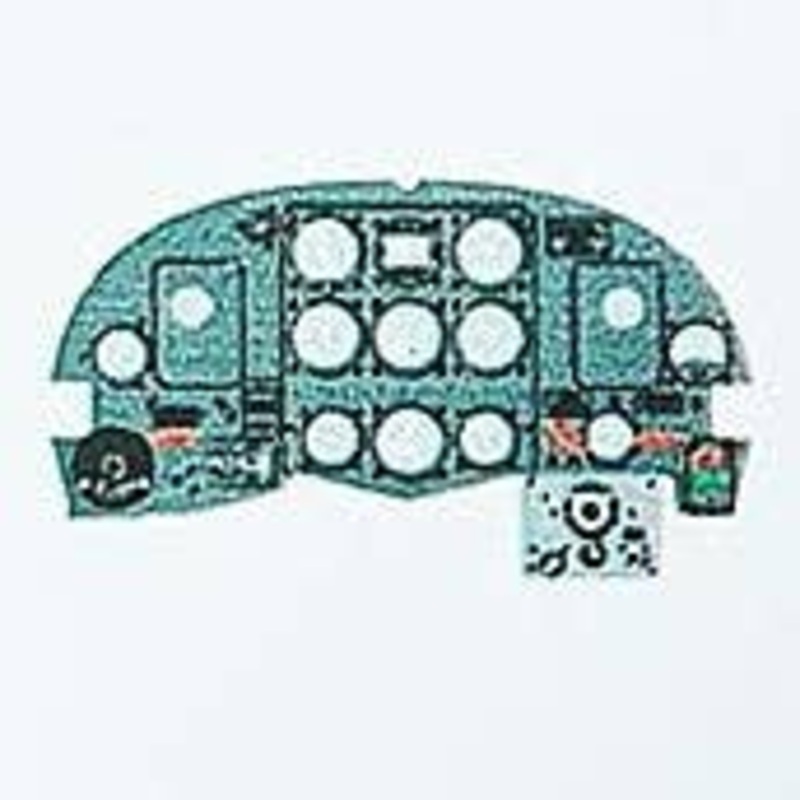 1/72 Yakovlev Yak-1 Coloring Instrument Panel Brengun