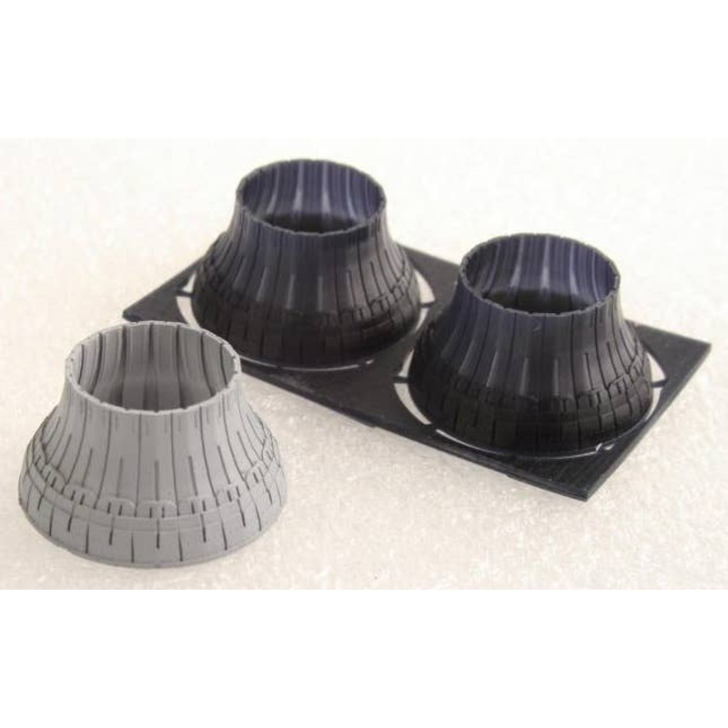 1/48 F-14A P&W Exhaust Nozzle & After Burner Set (Closed) (for Tamiya/Hasegawa)