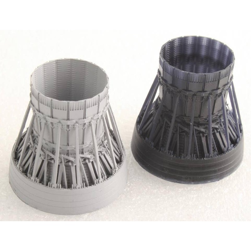1/48 F-15 C/D/E/K P&W Exhaust Nozzle & After Burner Set (Closed) (for Academy/Revell/Great Wall Hobby)