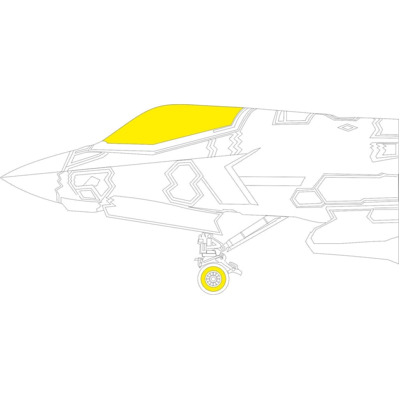 1/48 F-35A TFace paint mask for Tamiya
