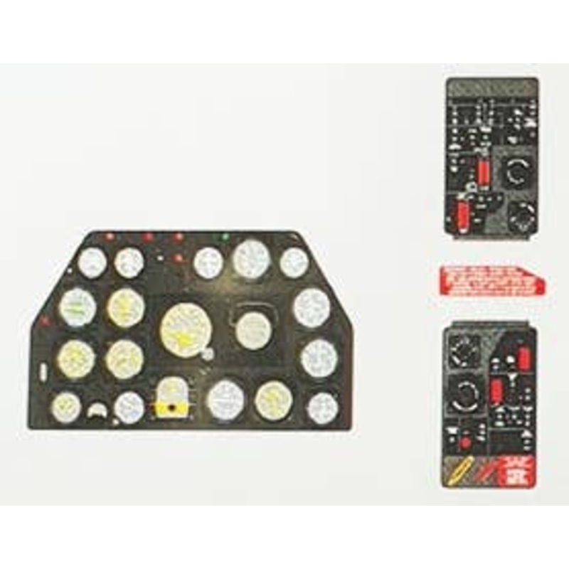 1/48 F-86E / F Saber Black Coloring Instrument Panel Hasegawa, etc.
