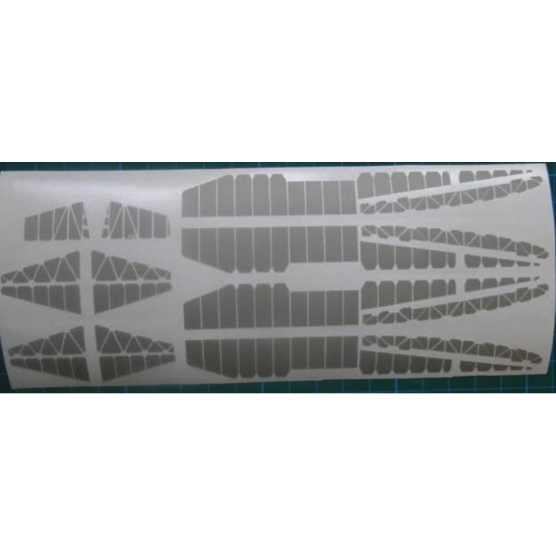 1/48 Grunau Baby IIb Glider Main Wing Mask