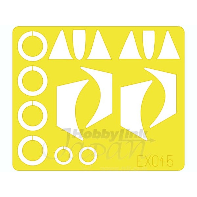 1/48 Hunter FGA.9/F Mk.6 Die-Cut Flexible Mask (for Academy)