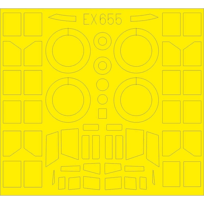 1/48 Ju 52 Masking Sheet (for Revell)
