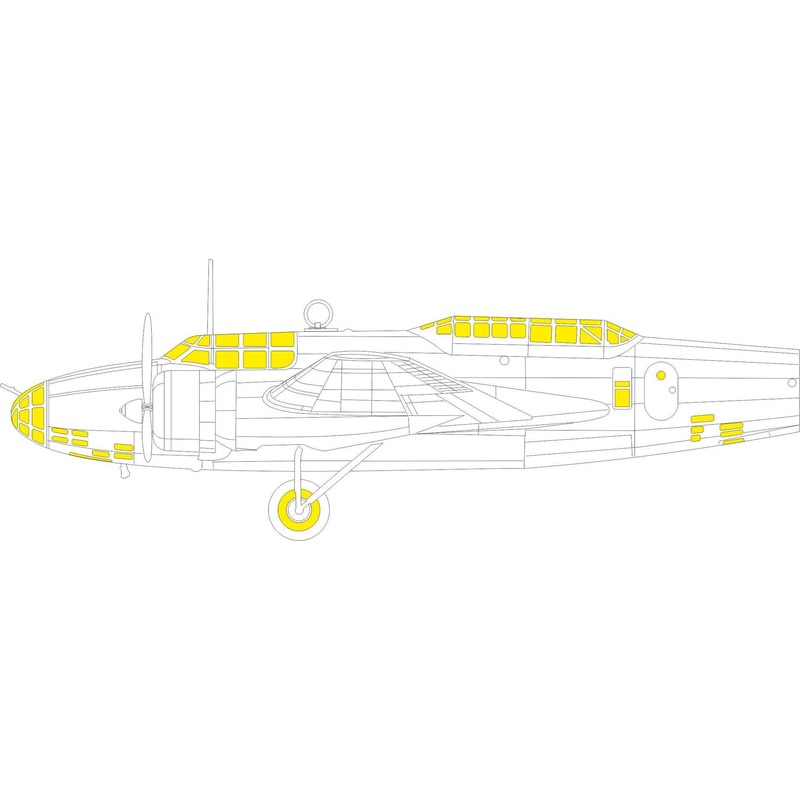 1/48 Ki-21-I Masks (for ICM)