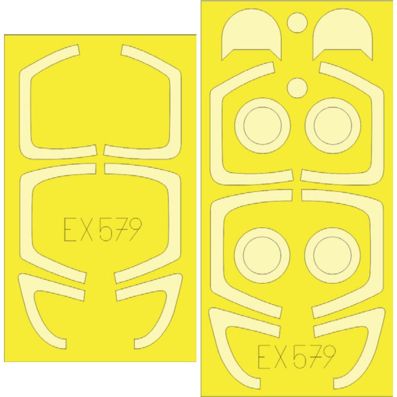 1/48 L-39C Albatros TFace Double-Sided Paint Masking Sticker (for Trumpeter)