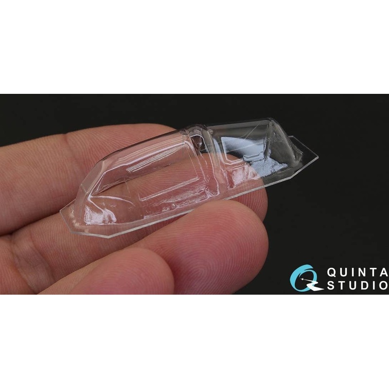 1/48 La-9/11 vacuformed clear canopy for ARK kit