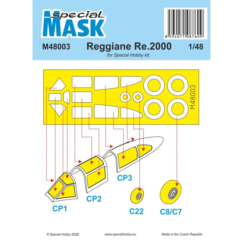 1/48 Reggiane Re 2000 Mask