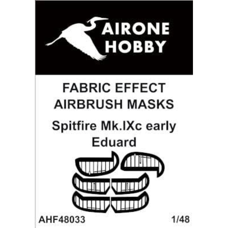 1/48 Spitfire IXC Early Fabric Effect Airbrush Mask (for Eduard)
