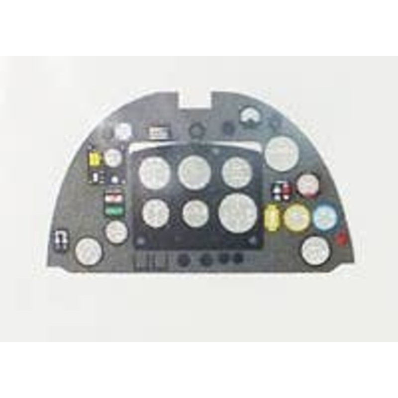 1/48 Spitfire Mk.IX Late / XVI Coloring Instrument Panel ICM / Eduard